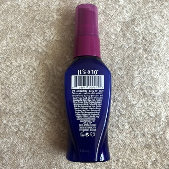 Brand New It’s a 10 Miracle Shampoo Conditioner Leave In Treatment Travel Kit - Picture 12 of 13